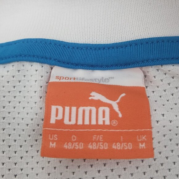 C20   Vibrantly colourful Puma Golf shirt / polo Sz M - Picture 3 of 4